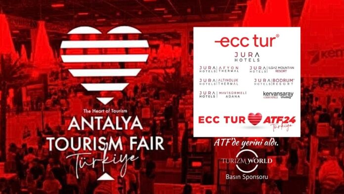 ECC Tur ve JURA Hotels 2024ATF'ye Hazır: Peki Siz?